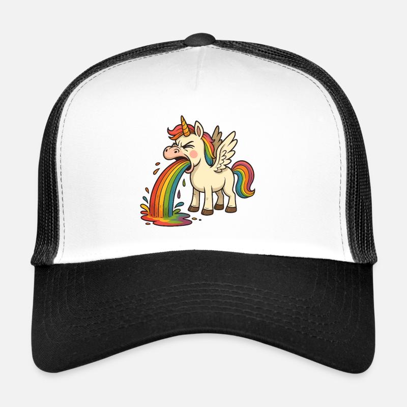 Regenbogeneinhorn Trucker Cap