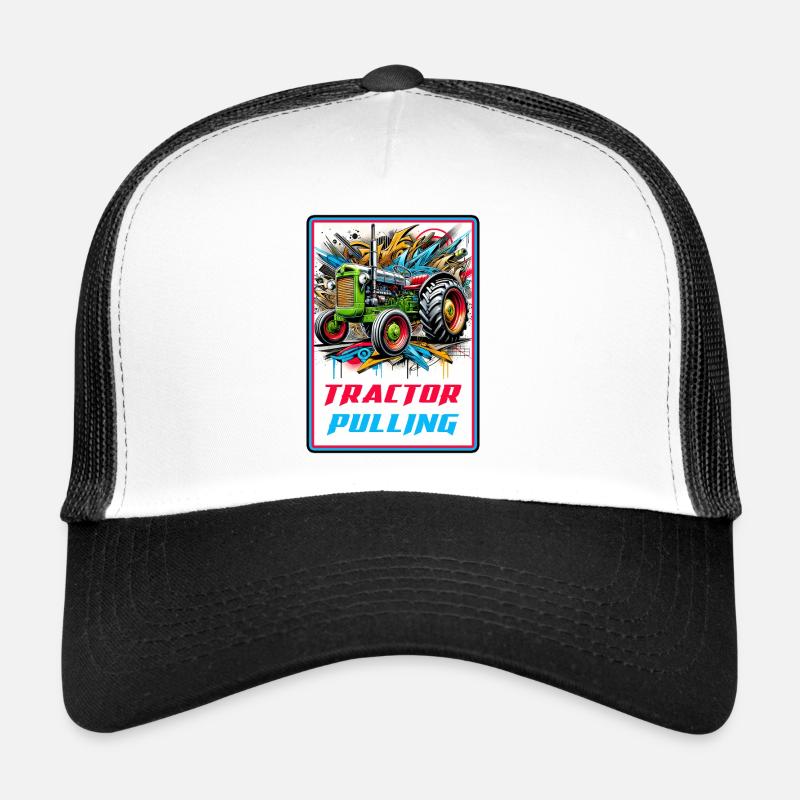 Tractor Pulling Power Trucker Cap