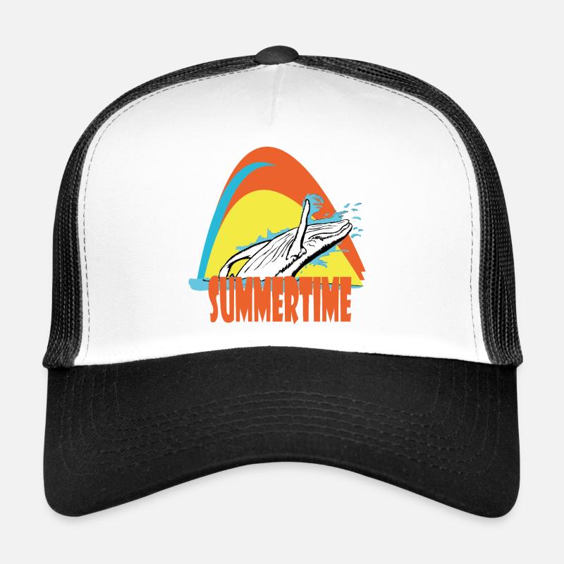Humpback whale Trucker Cap