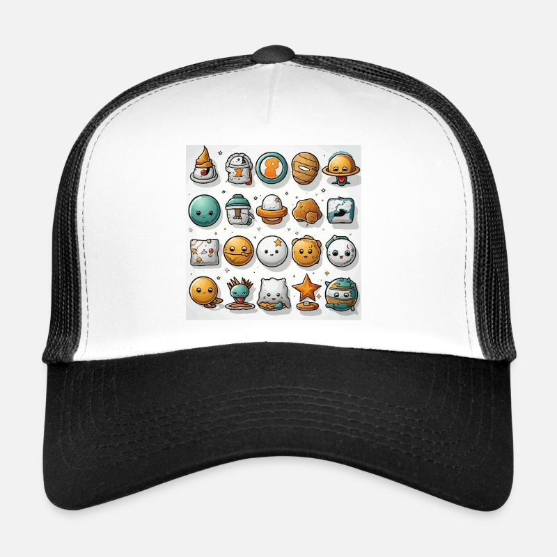 La Demeure des Geeks - Casquette trucker  - blanc/noir