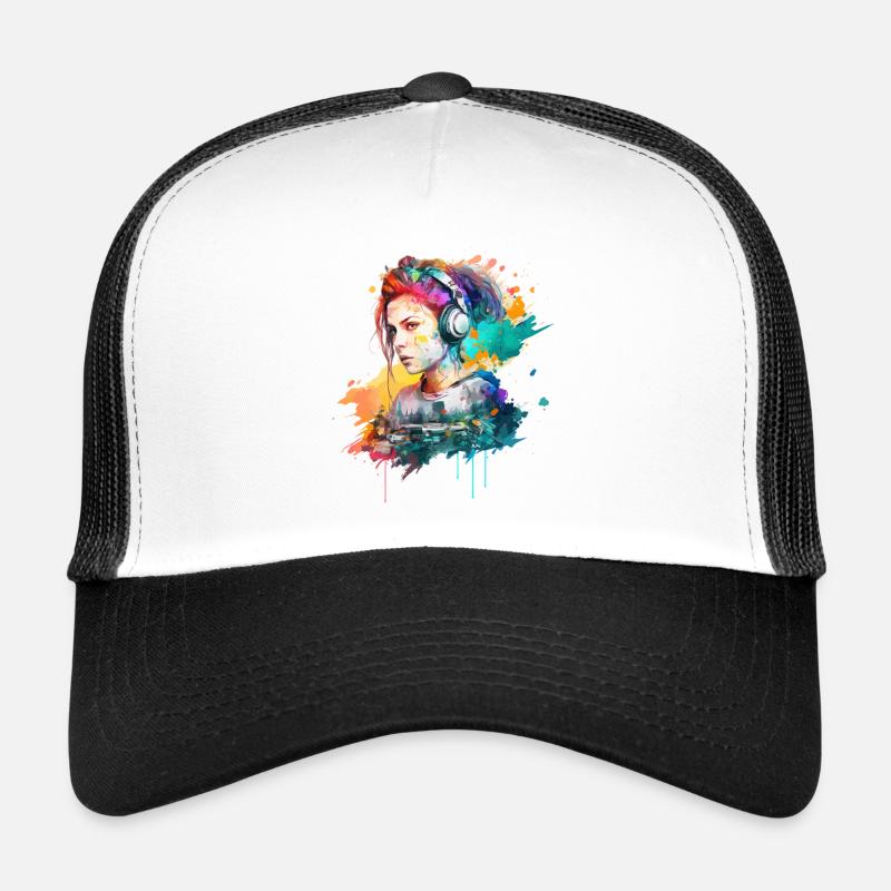 Couleur DJane Casquette trucker 