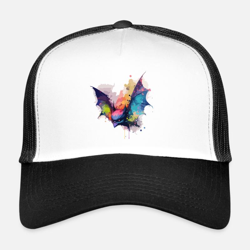 Chauve-souris néon Casquette trucker 