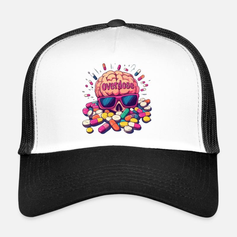 Psy Cerveau Casquette trucker 
