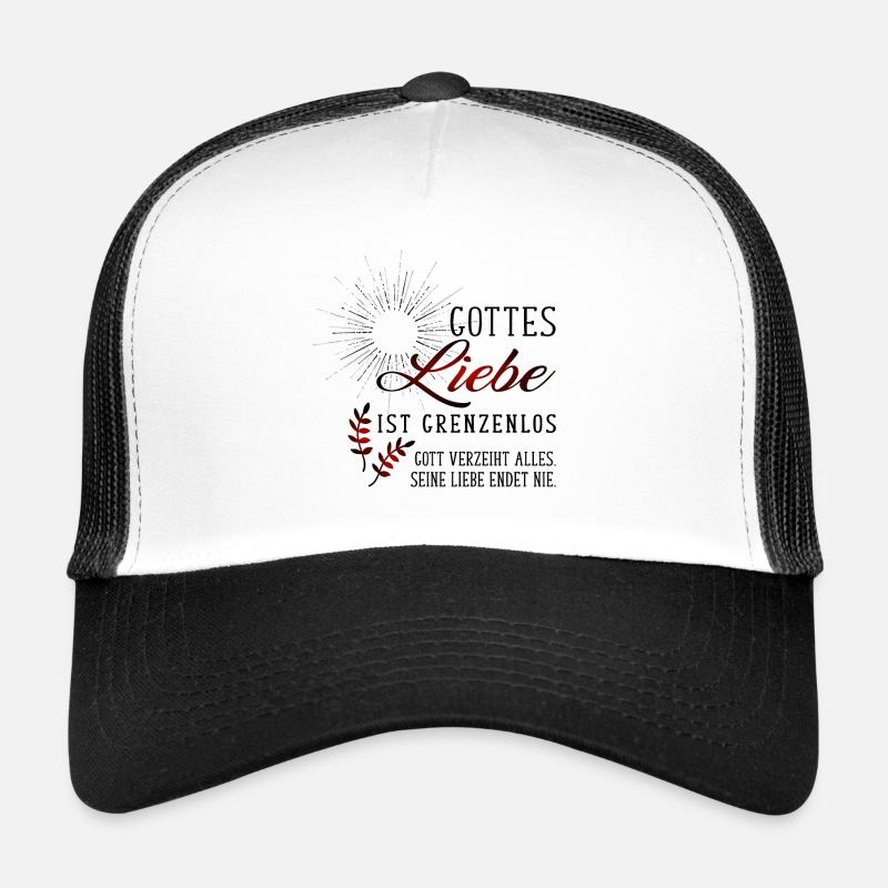 Gottes Liebe ist grenzenlos Trucker Cap