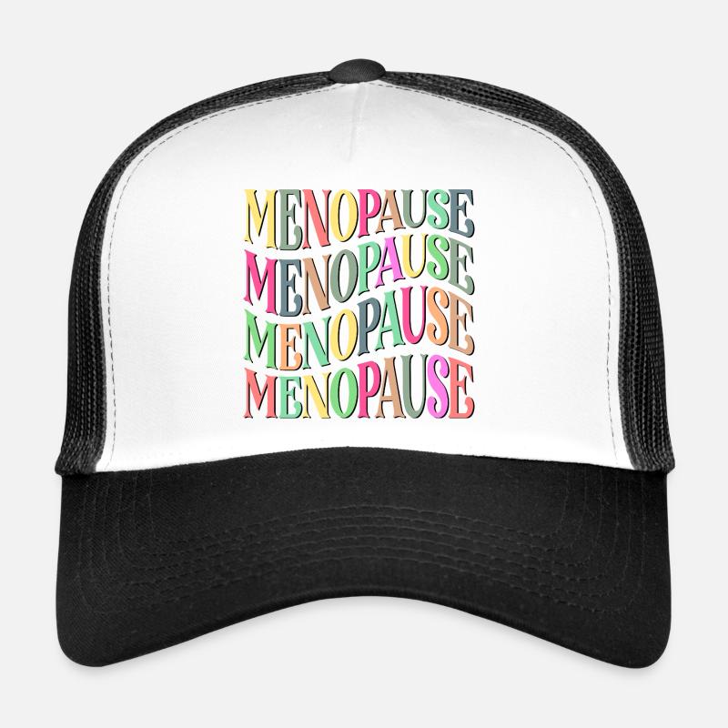 MÉNOPAUSE FEMMES MÉNOPAUSE Casquette trucker 