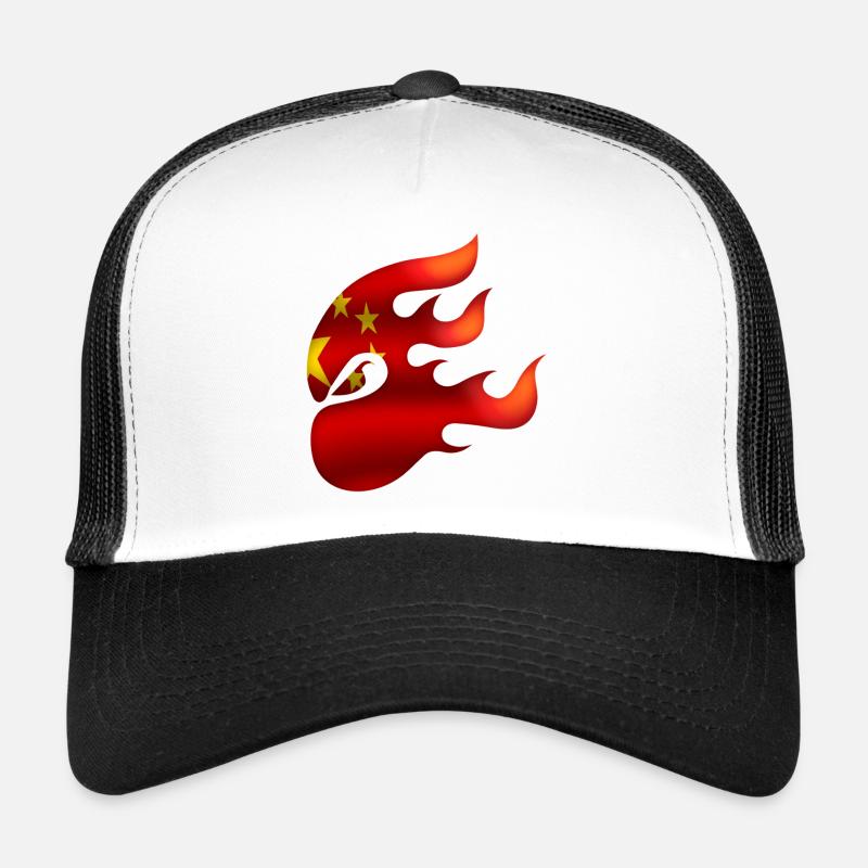 Flagge von China - China - Ninja Trucker Cap