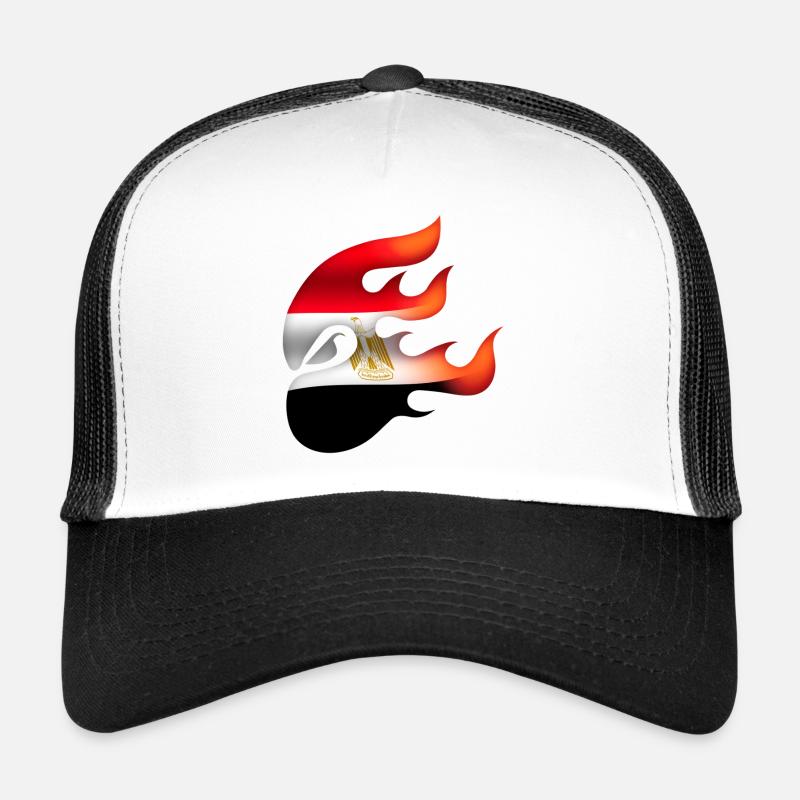 Drapeau de l’Égypte - Égypte - Ninja Casquette trucker 