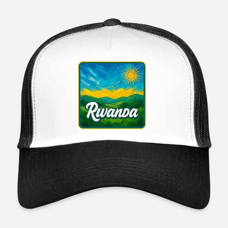 Rwanda – La beauté verte de l’Afrique Casquette trucker 