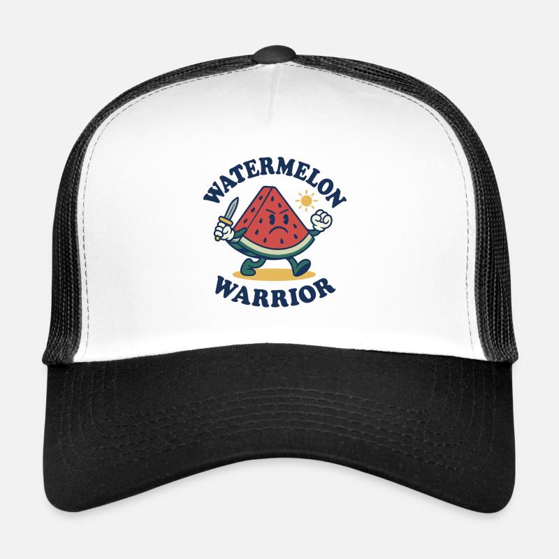 Guerrier pastèque - Design de tranche audacieux Casquette trucker 