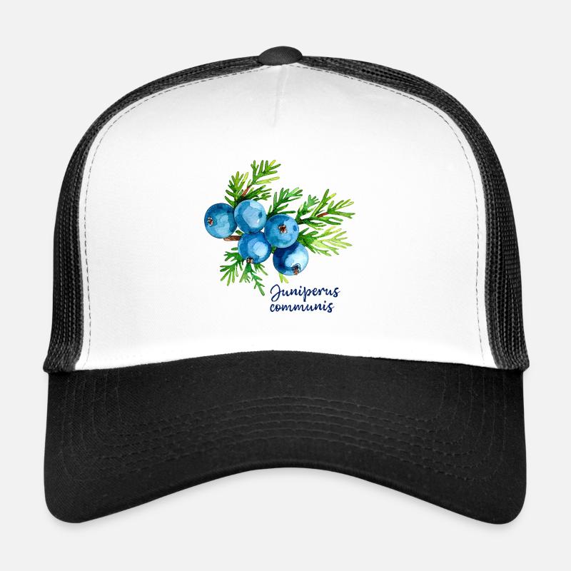 Juniperus communis - illustration botanique Casquette trucker 