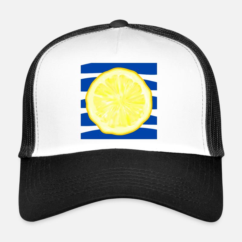 SOMMER FRÜCHTE ZITRONEN MEER Trucker Cap