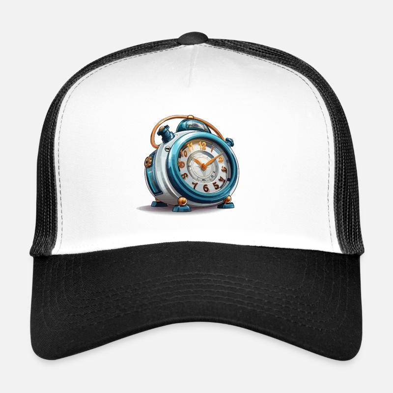 Retro Wake-Up Trucker Cap