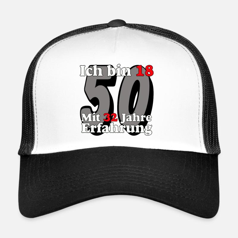 50 ans d’expérience ........................... Casquette trucker 