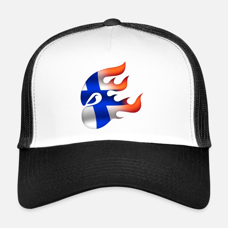 Drapeau de la Finlande - Finlande - Ninja Casquette trucker 