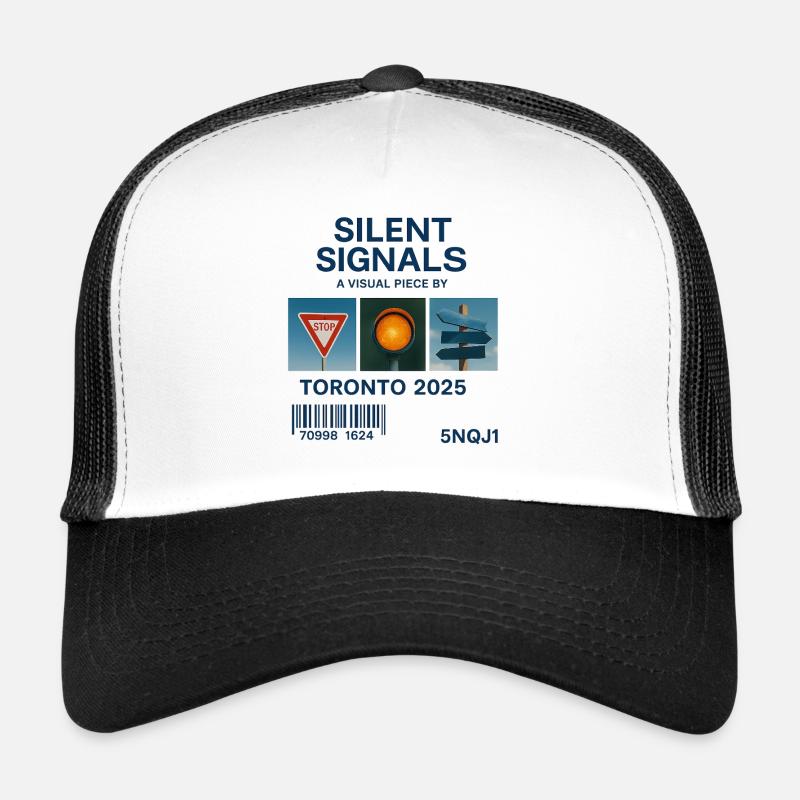 Silent Signals: Toronto 2025 - Trucker Cap - white/black