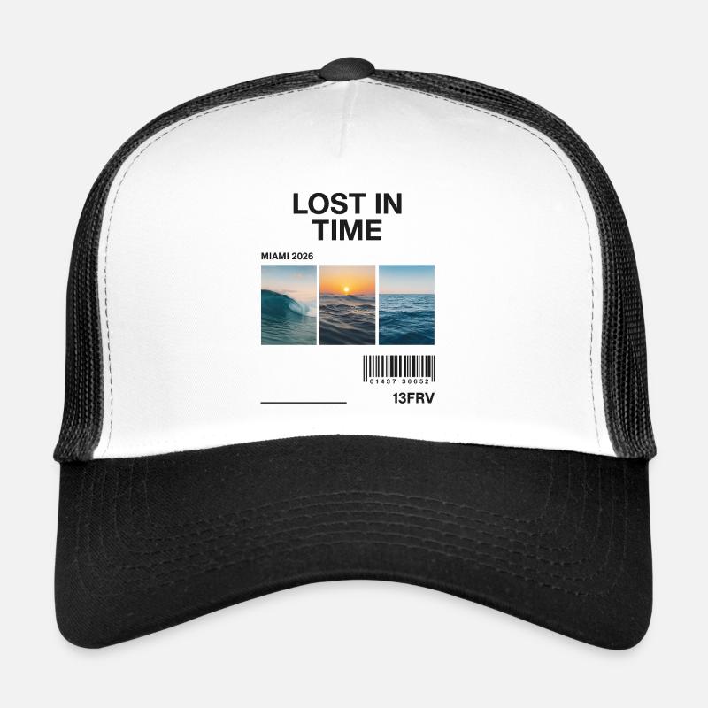 Lost Time: Miami Waves Triptych Trucker Cap