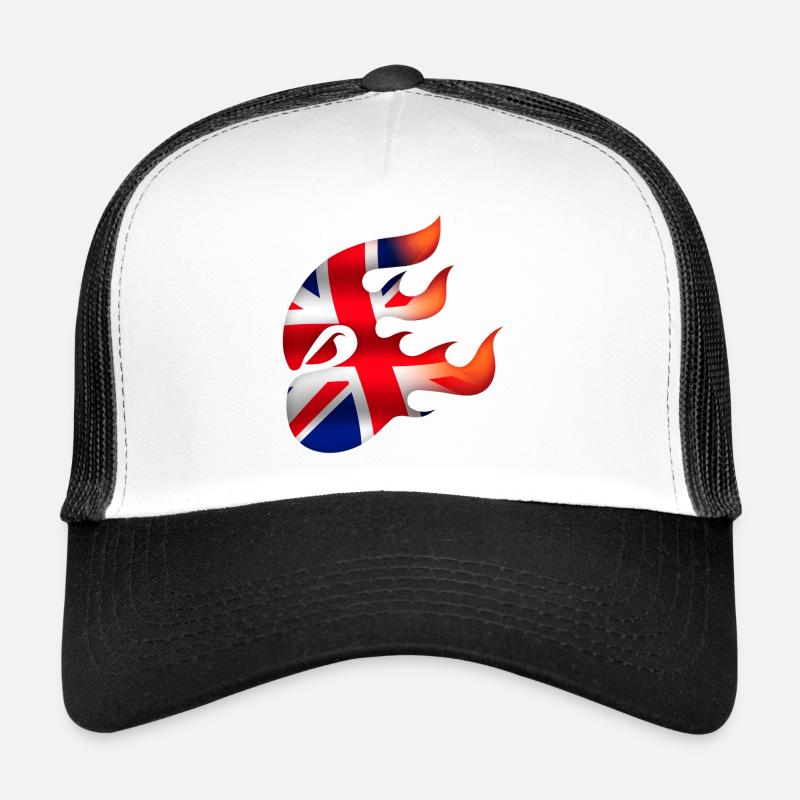 Drapeau du Royaume-Uni - Royaume-Uni - Ninja Casquette trucker 
