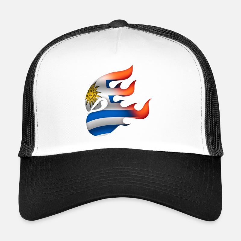 Drapeau de l’Uruguay - Uruguay - Ninja Casquette trucker 