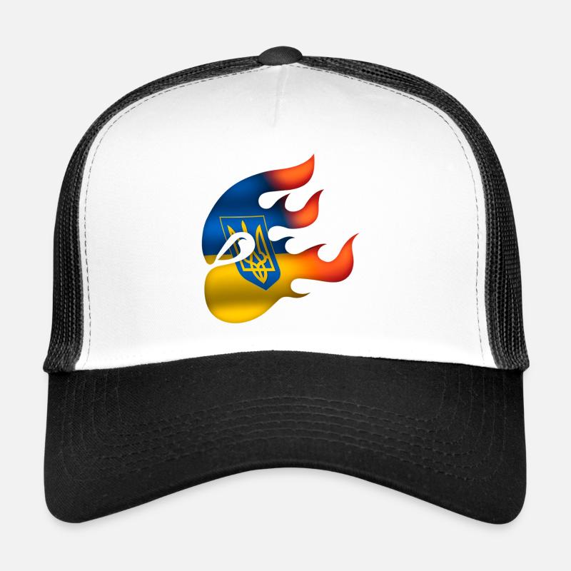 Drapeau de l’Ukraine - Ukraine - Ninja Casquette trucker 
