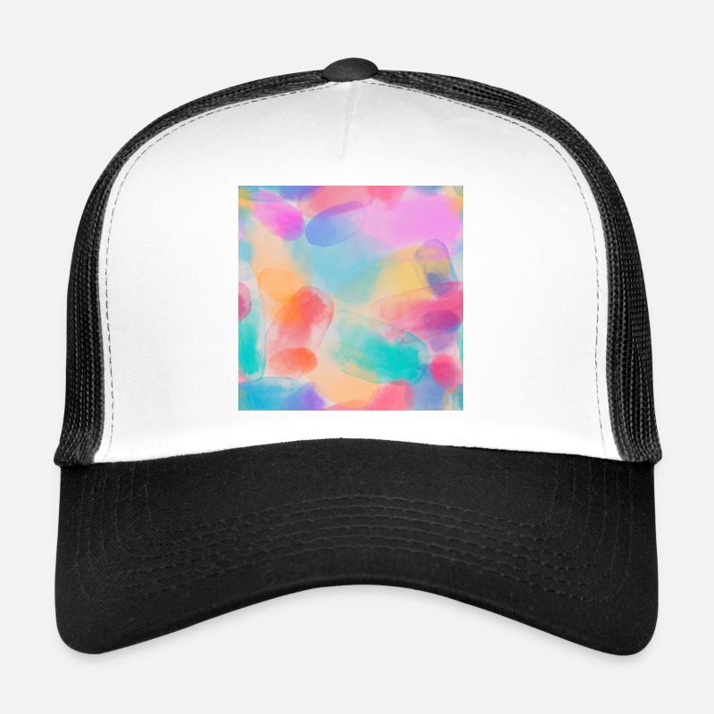 Aquarelles Casquette trucker 