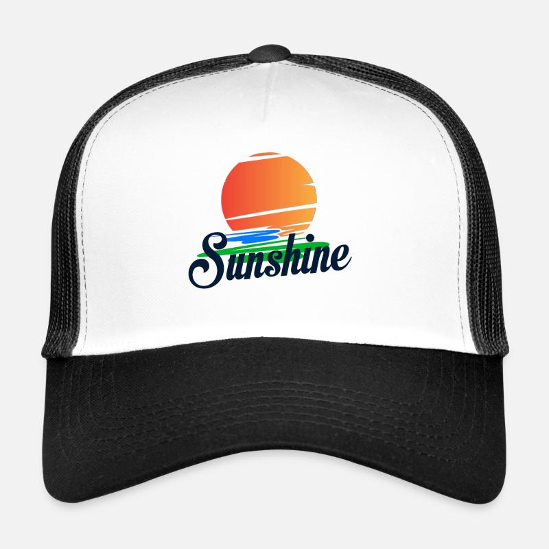 Tropical "Summer" lettering - summer design Trucker Cap