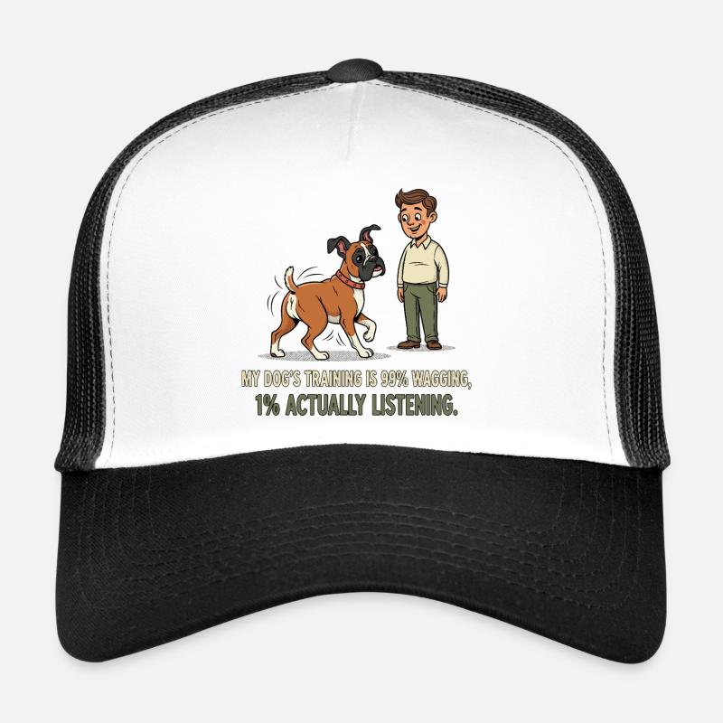 L’éducation de mon chien... Casquette trucker 