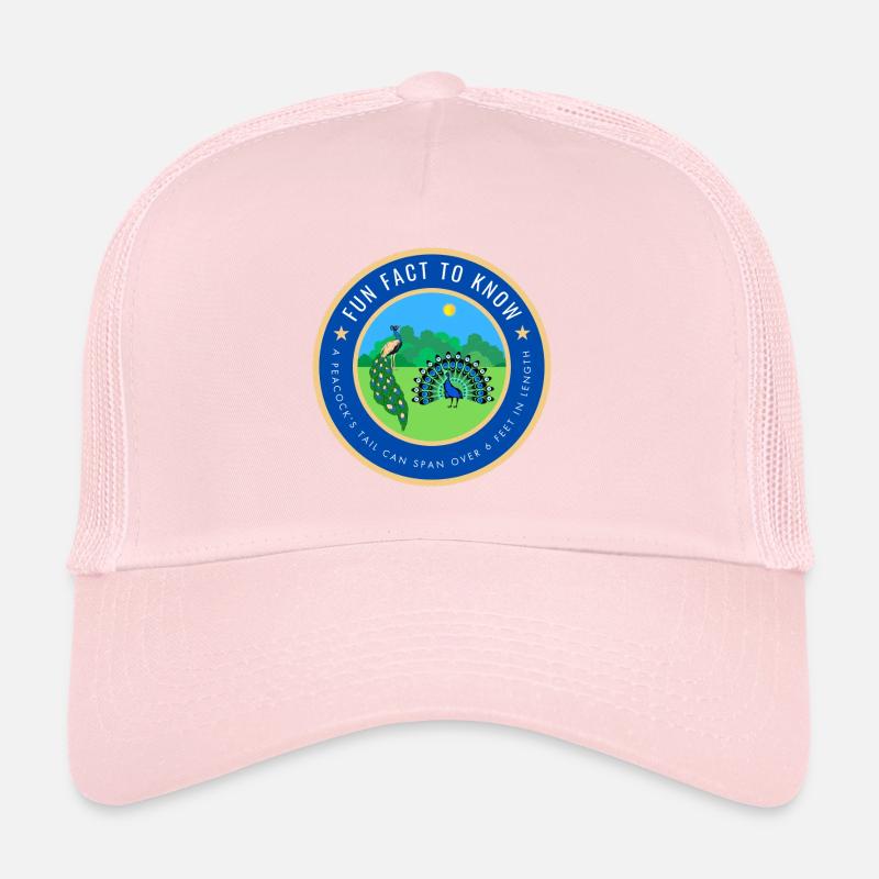 Peacock Fact  Trucker Cap