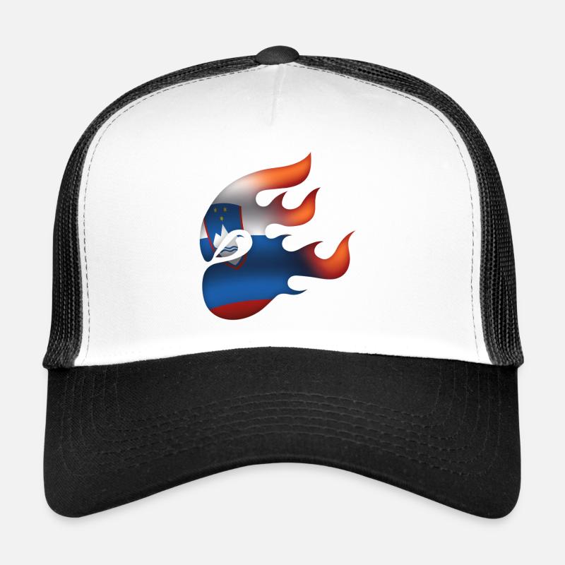 Drapeau slovène - Slovénie - Ninja Casquette trucker 