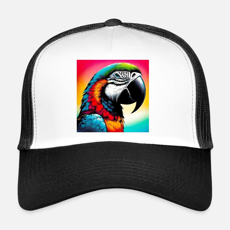 perroquet Casquette trucker 