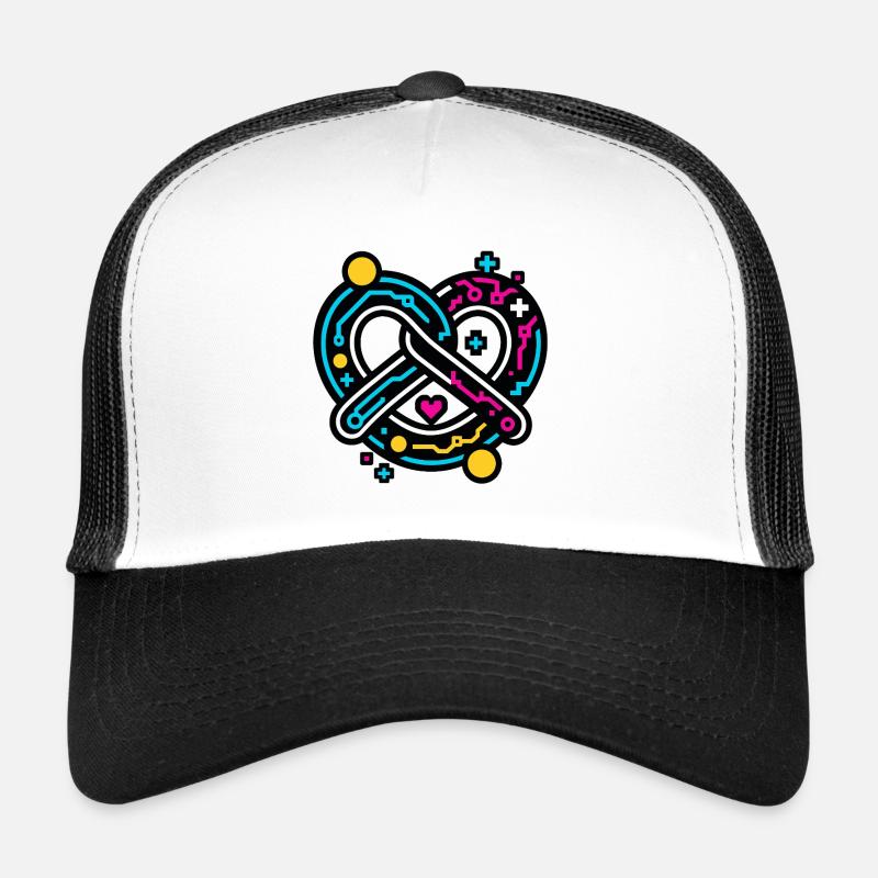 Cyber Pretzel Trucker Cap
