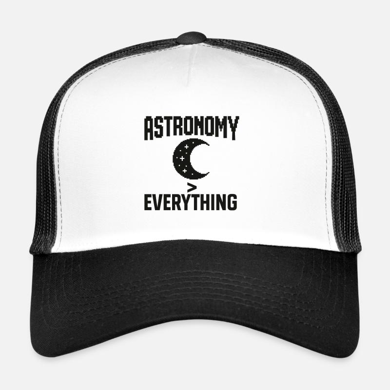Astronomie Lebensmotto Design Trucker Cap