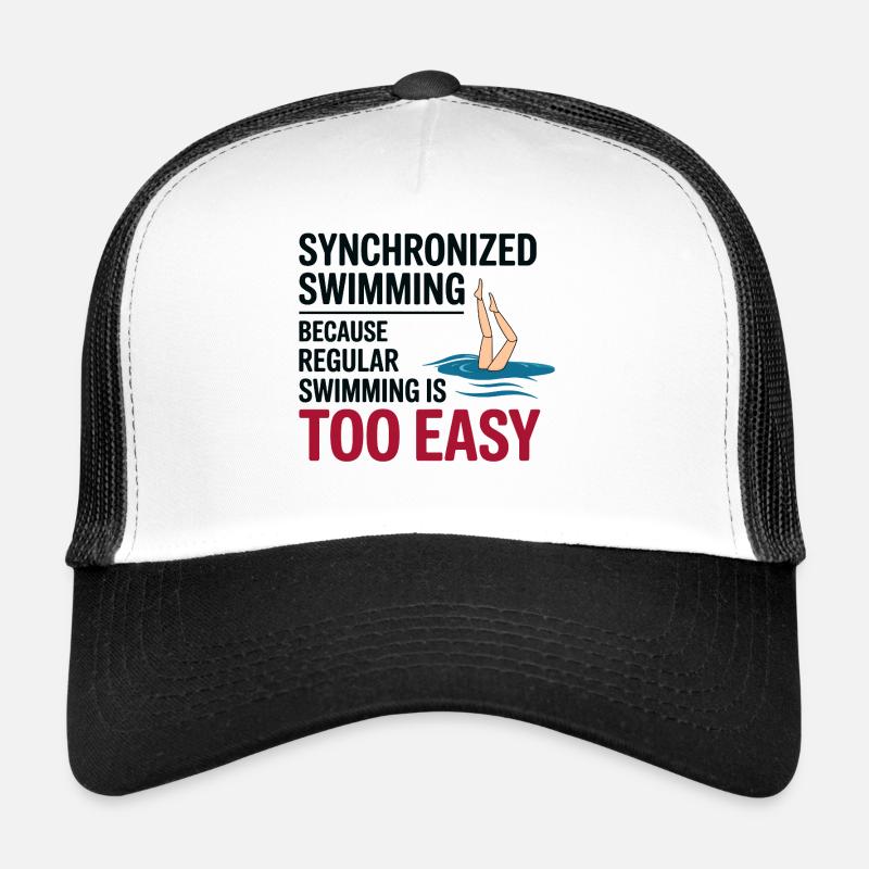 Motivation pour la natation synchronisée Casquette trucker 
