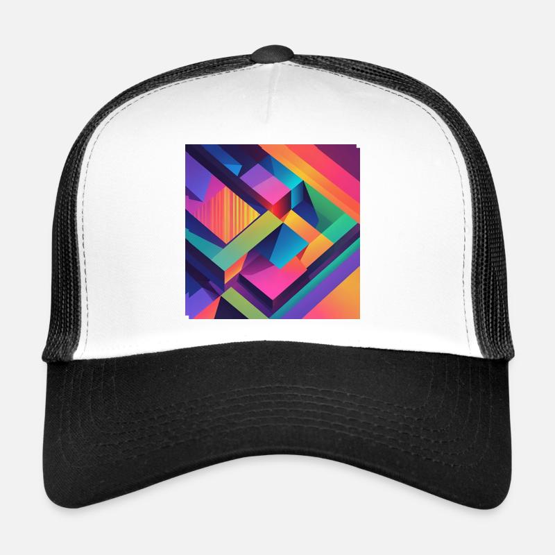 abstrakt Trucker Cap