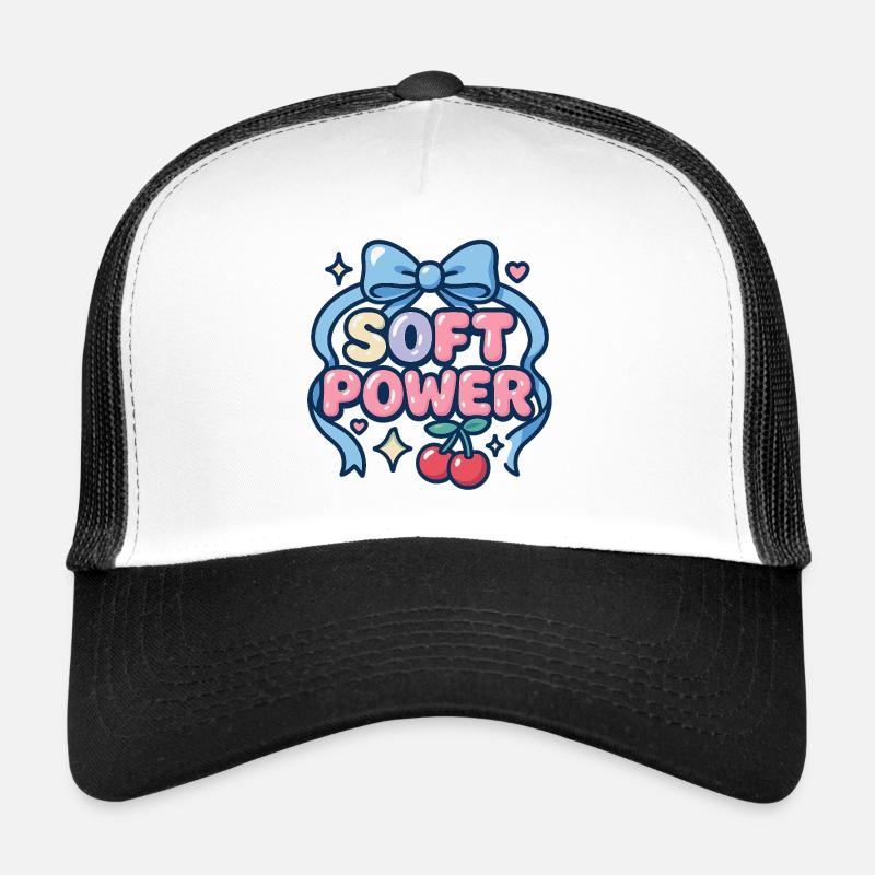 Soft Power – Kawaii Schleife Trucker Cap