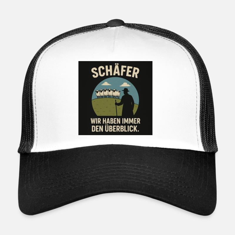 Schäferblick Wir haben Überblick Trucker Cap