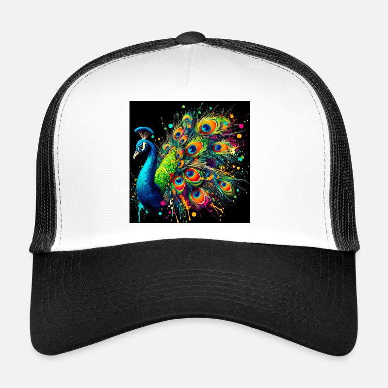 peacock Trucker Cap