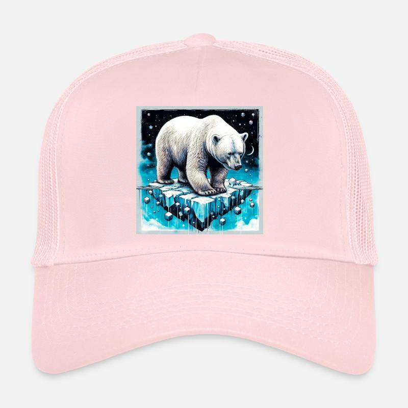 polar bear Trucker Cap