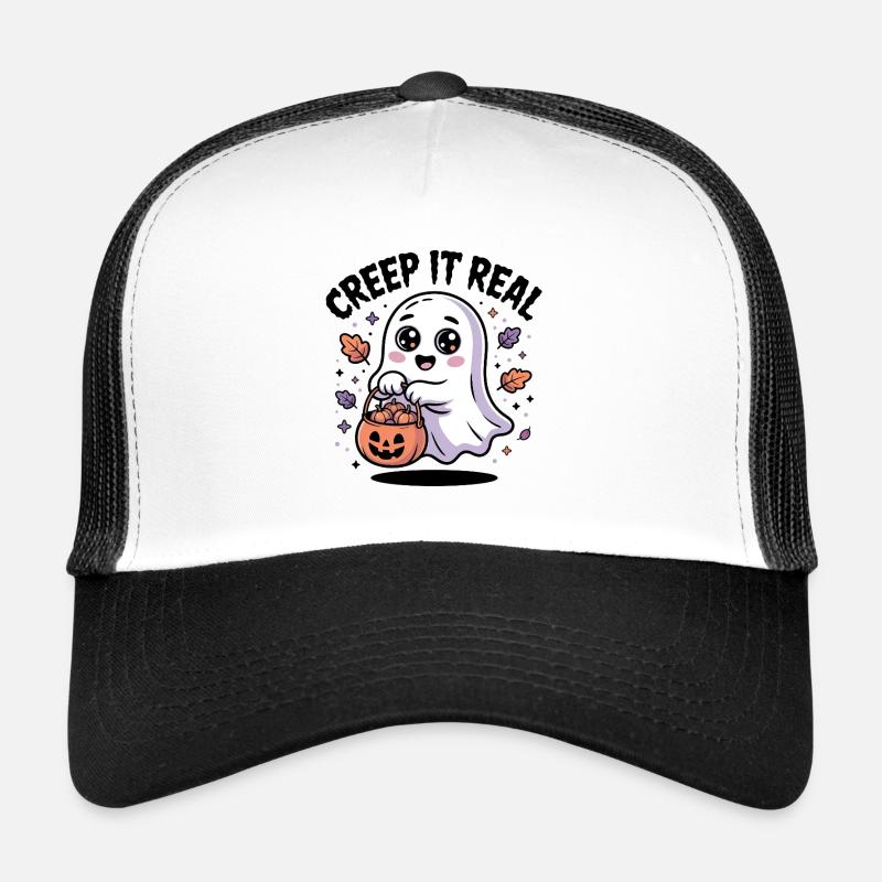 Creep It Vrai fantôme mignon Casquette trucker 