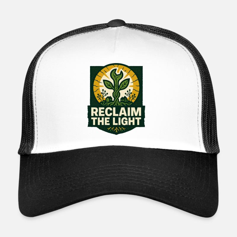 Reclaim the Light – Solarpunk Trucker Cap