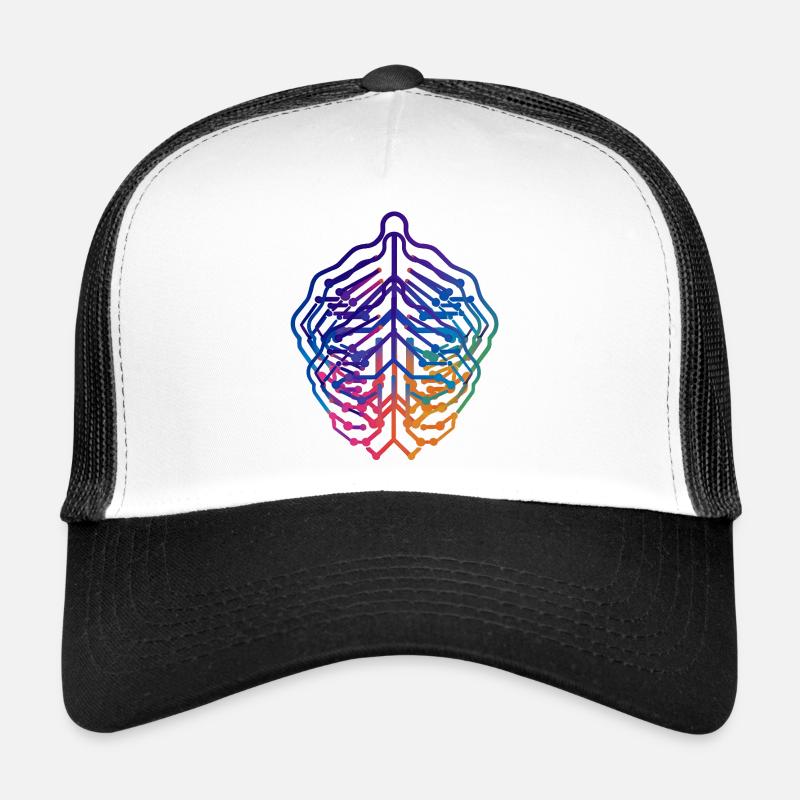 Conception de circuits neuronaux à feuilles Casquette trucker 