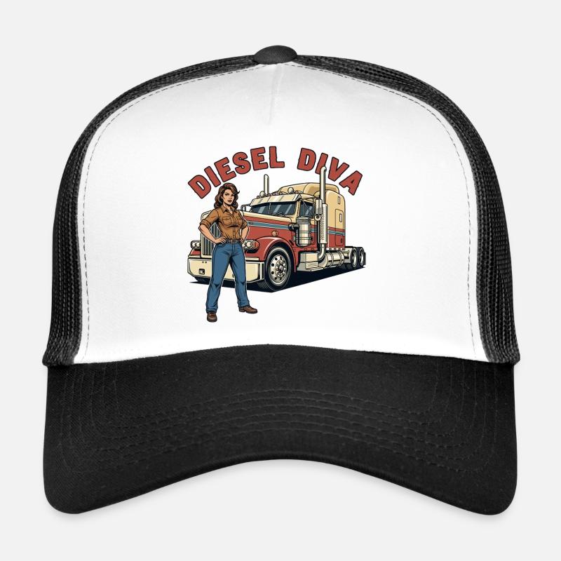Diesel Diva Casquette trucker 