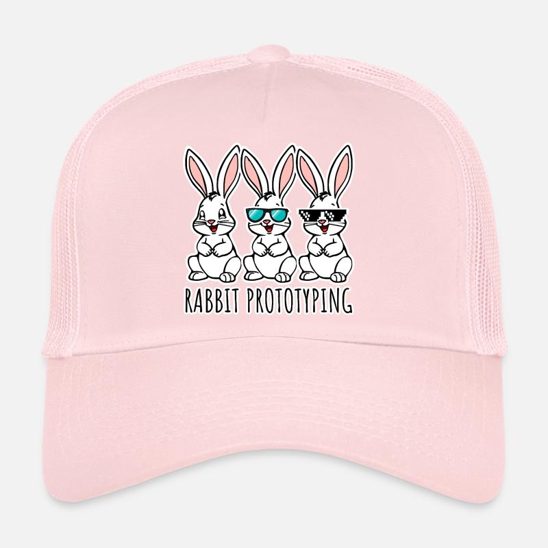 Rabbit Prototyping CAD Hasen aus dem 3D Drucker Trucker Cap