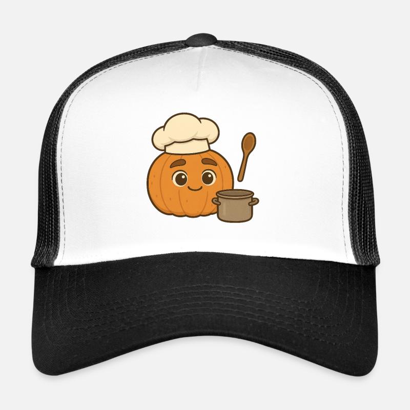 Freddie Pumpkin 3 Trucker Cap