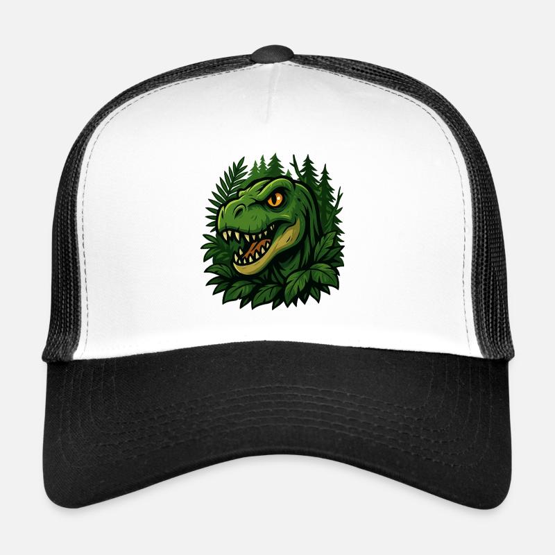 T-Rex - Trucker Cap - Weiß/Schwarz