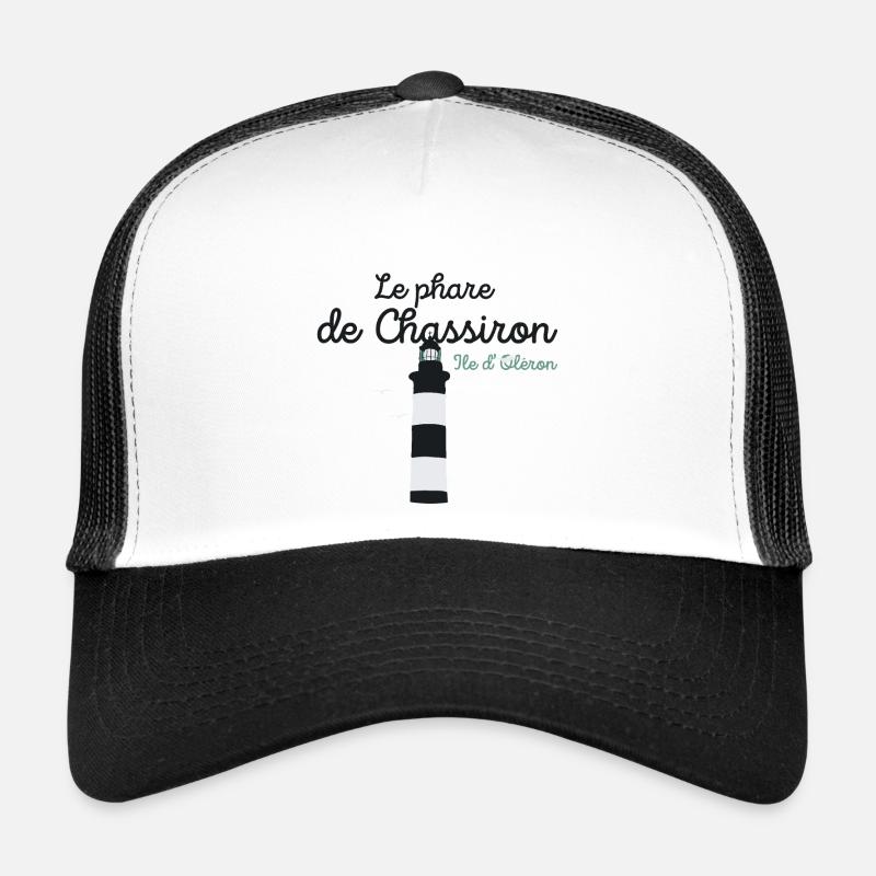 Ile d'Oléron phare de Chassiron Casquette trucker 