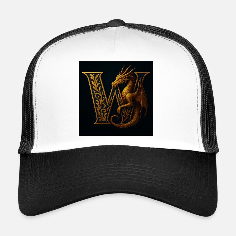 W – Magisches Ornament mit Drachen Trucker Cap
