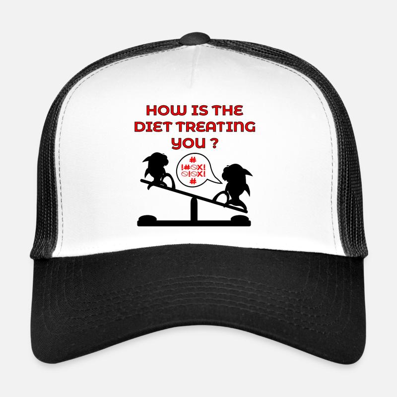 Régime amaigrissant amusant Casquette trucker 