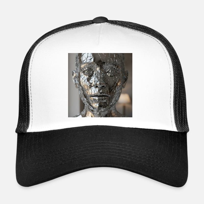 Sculpture corporelle à facettes Casquette trucker 