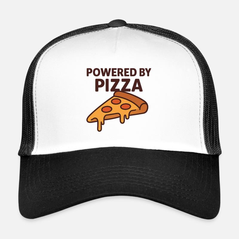 Powered by Pizza Motivationsdesign Trucker Cap