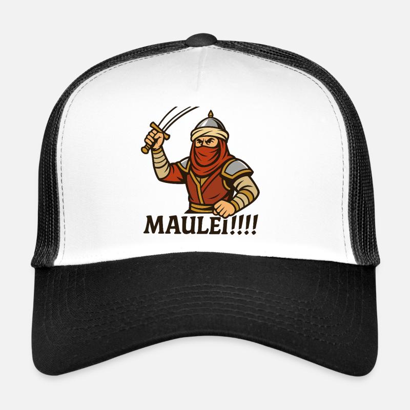 Arabischer Krieger – „Maulei!!!“ Trucker Cap